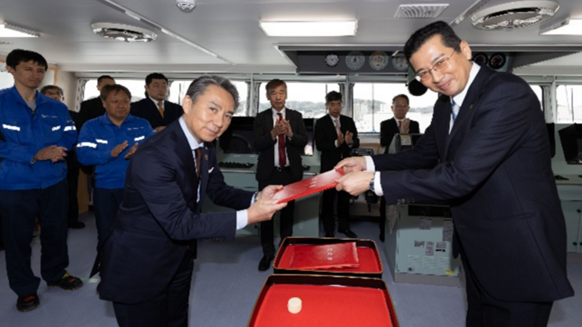 Kyushu and Setouchi LNG bunker ship delivered