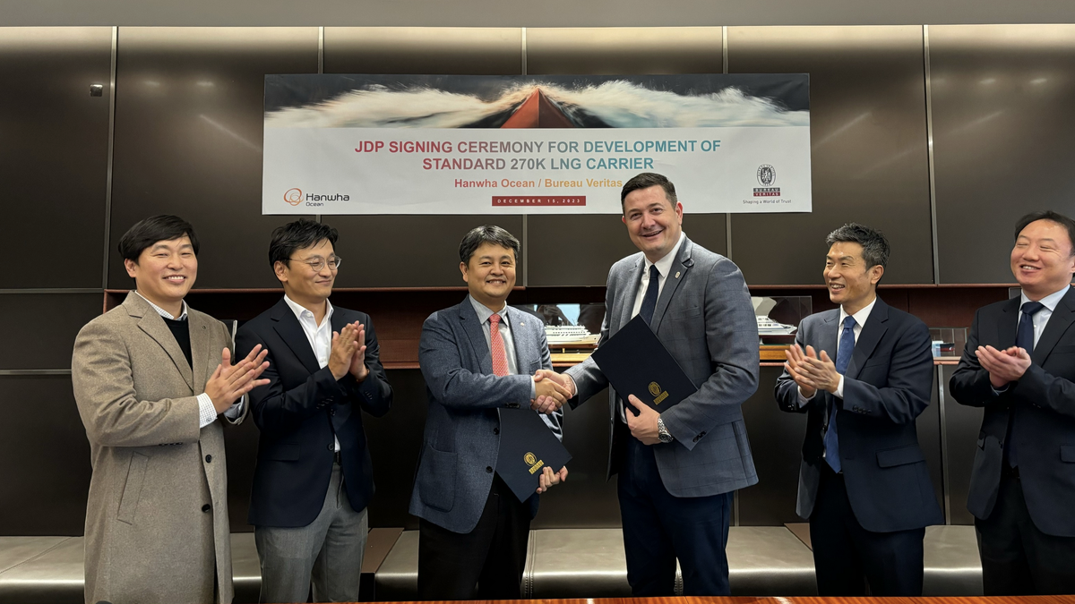 Riviera - News Content Hub - Hanwha Ocean, BV to develop new LNG ...
