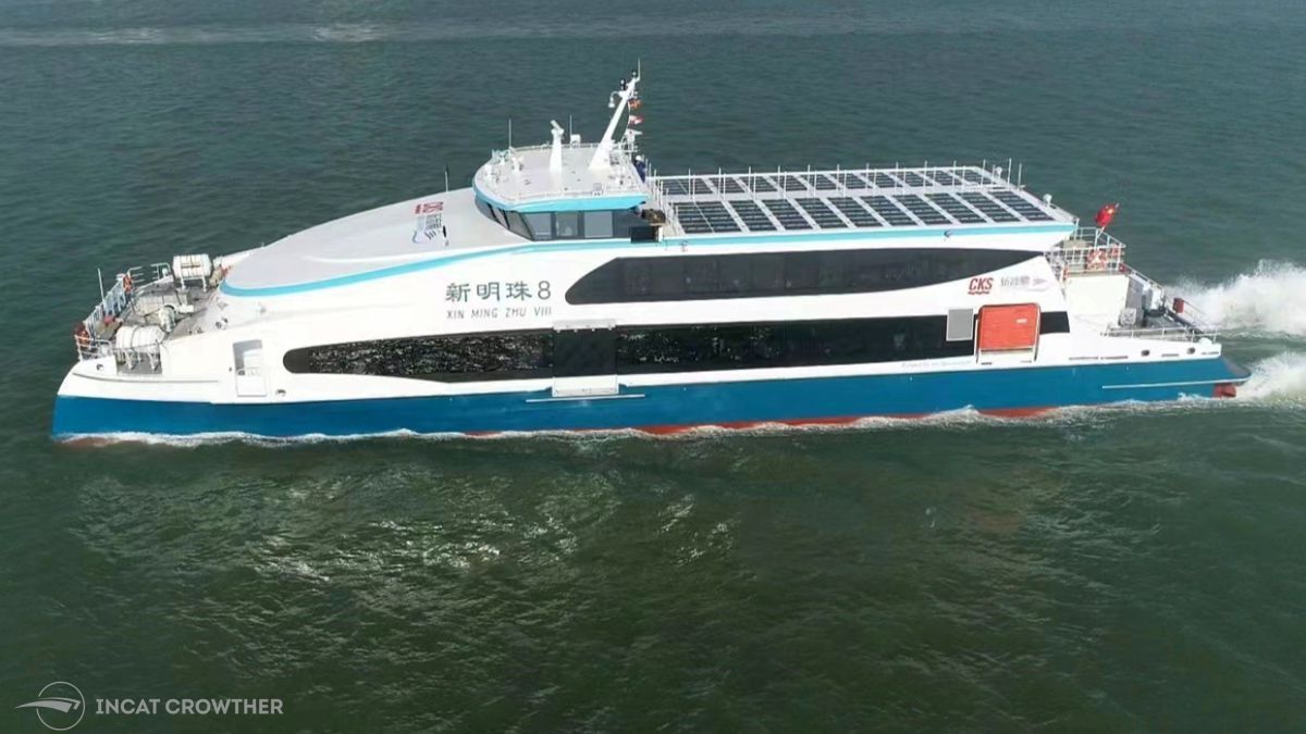 Hydrodynamic focus for Sun Ferry’s new fleet