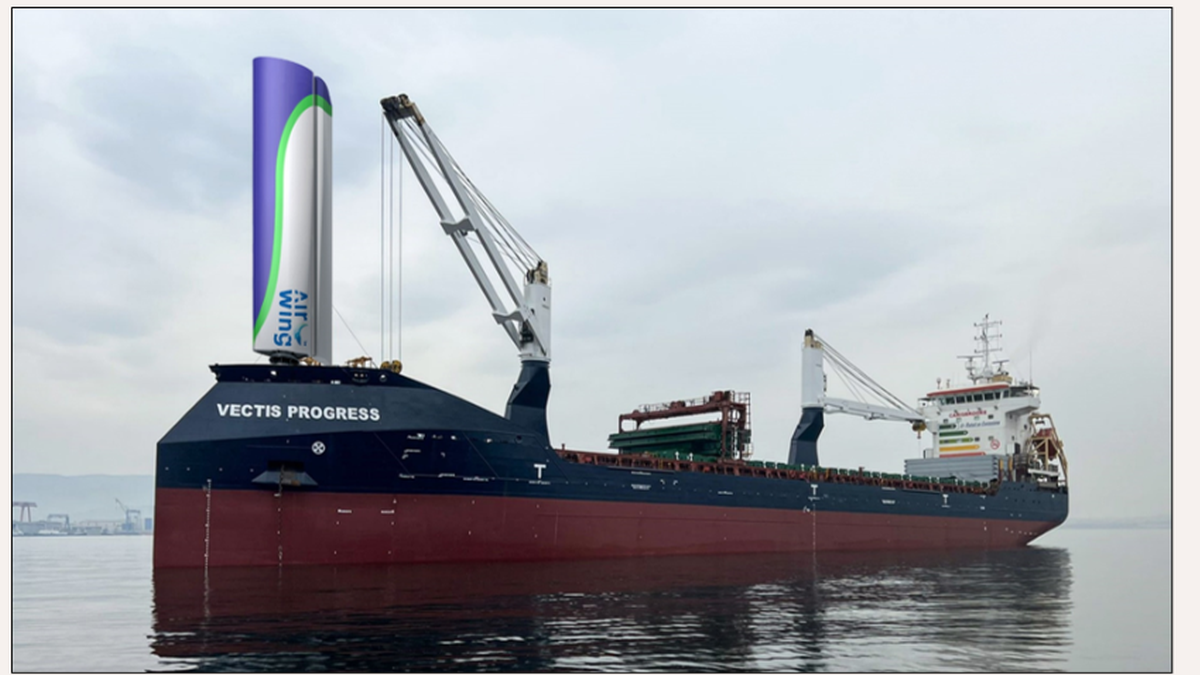 Efficient wind propulsion solutions for bulk carriers
