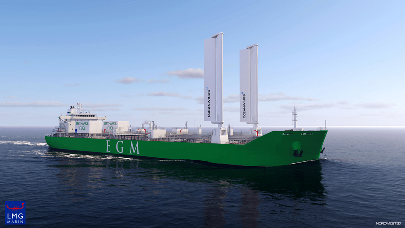 EGM, Equinor ink charter deal for dual-fuel methanol, wind-assisted tanker quartet