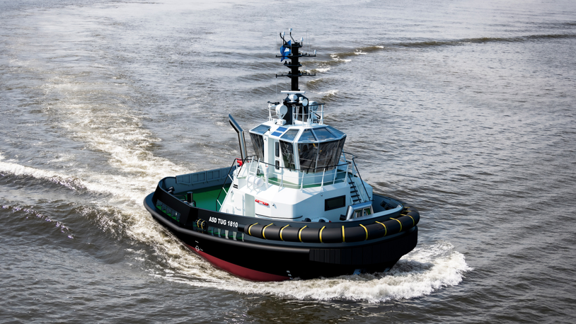 Propulsion selected for compact ASD tugs