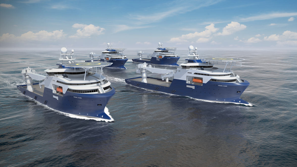 Wuchang Shipbuilding is constructing four OCVs to a Salt 308 OCV design (source: Salt Ship Design)