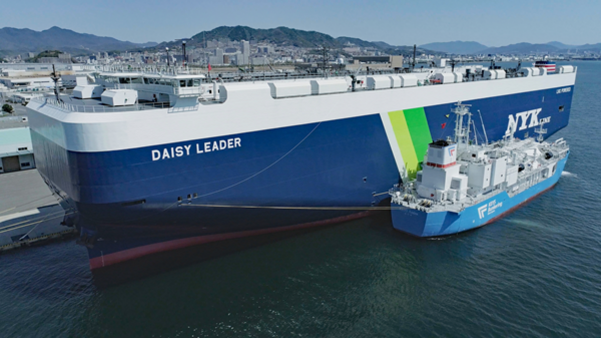 First LNG ship-to-ship bunkering conducted in western Japan   