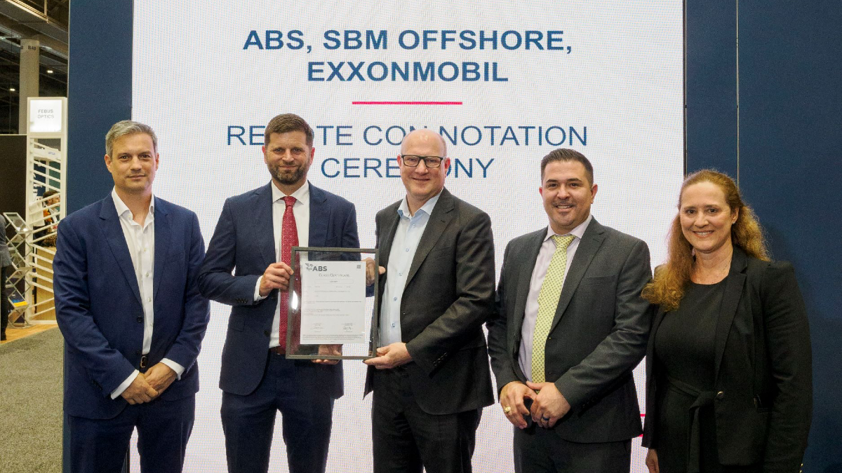 FPSO collects first notation for remote control functions 