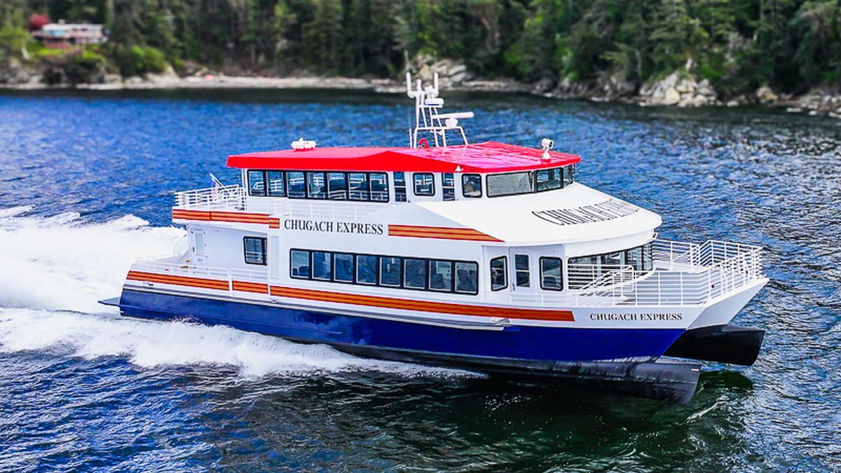 Hydrofoil-assisted tour vessel delivered to Phillips Cruises and Tours