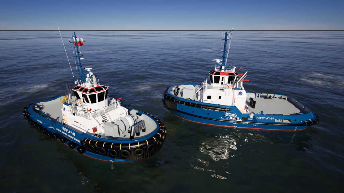 Riviera - News Content Hub - Fairplay Towage orders two more ASD tug ...