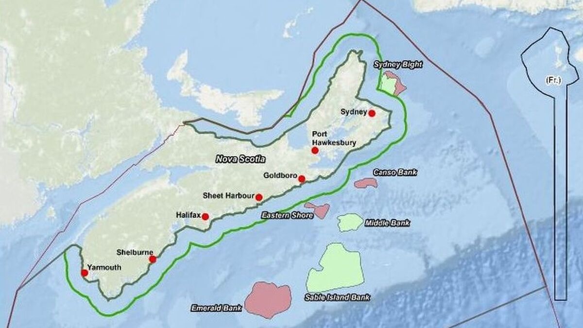 Report identifies six potential wind energy areas offshore Nova Scotia