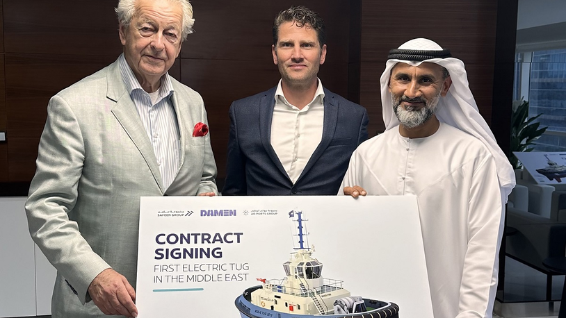 AD Ports prepares for first Middle East electric tug
