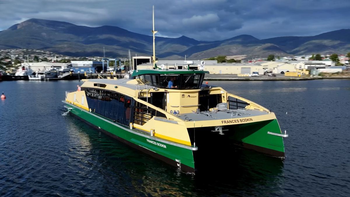First new river ferry enters service in Sydney 