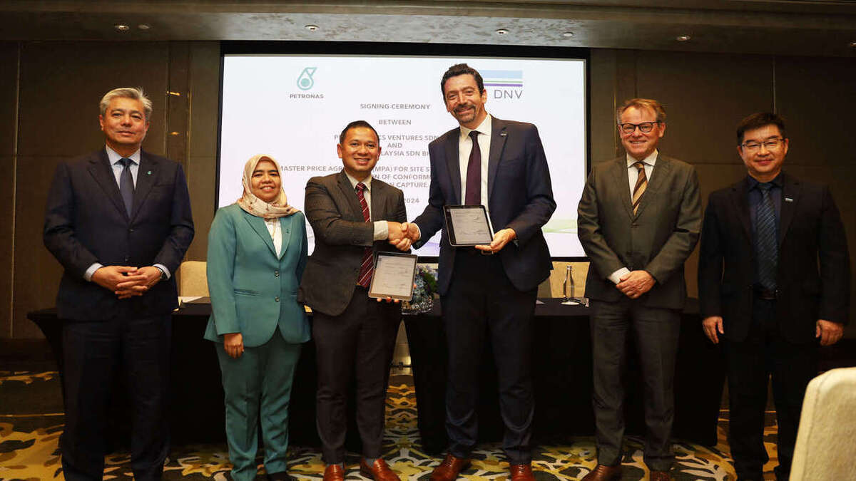 马来西亚国家石油公司与 Riviera Maritime Media 合作开展碳捕获计划
