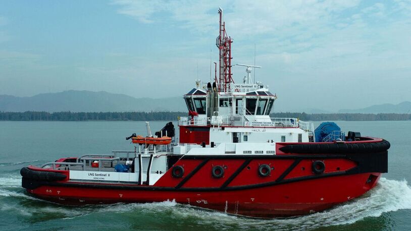 Award-winning tug supports Hong Kong’s green marine fuel bunkering