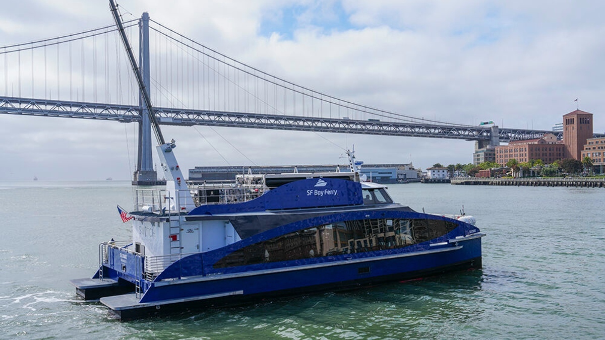 Sea Change: America's First Hydrogen-Powered Ferry Sets Sail in San Francisco