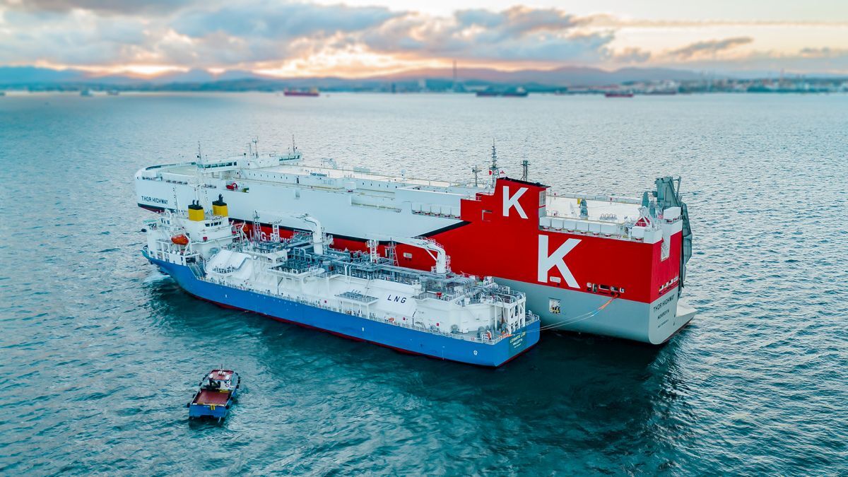Levante LNG powers Thor Highway in Gibraltar