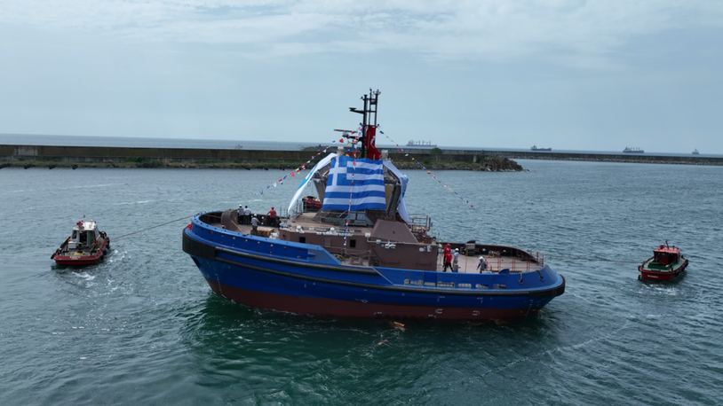 Greek tug launched in Turkish shipyard for Igmar