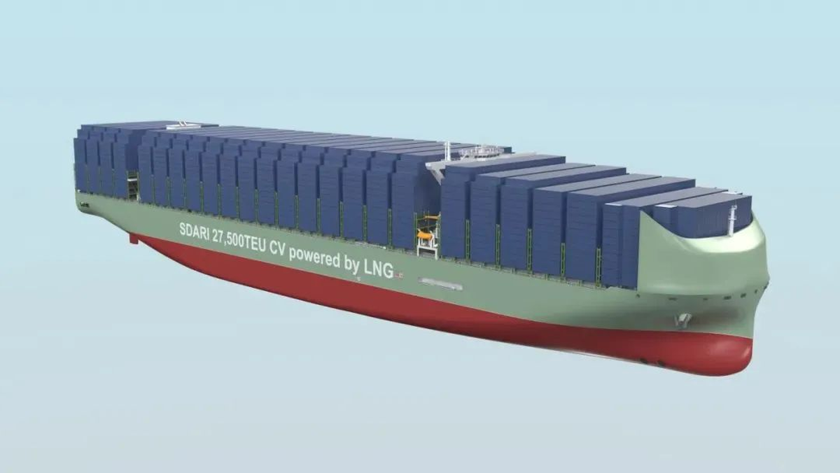 SMM: CSSC unveils design for record-setting 27,500-TEU box ship