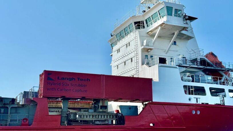 Onboard carbon capture most effective with biofuels, Langh Tech tells Greek owners