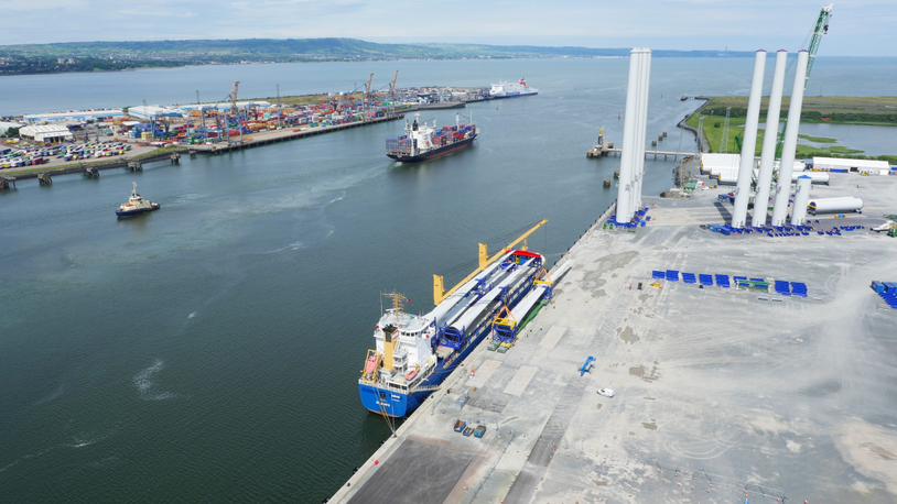 Work commences on cruise and offshore wind facility in Belfast