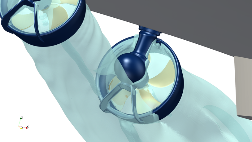 Tests qualify optimal thruster tilt for higher DP