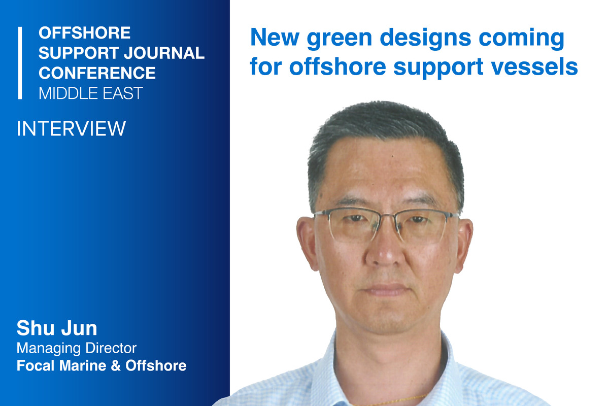 New green designs coming for offshore support vessels