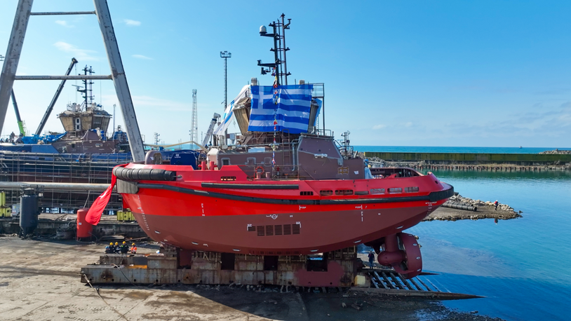 Tug launched for Italian/Greek joint venture in Turkey