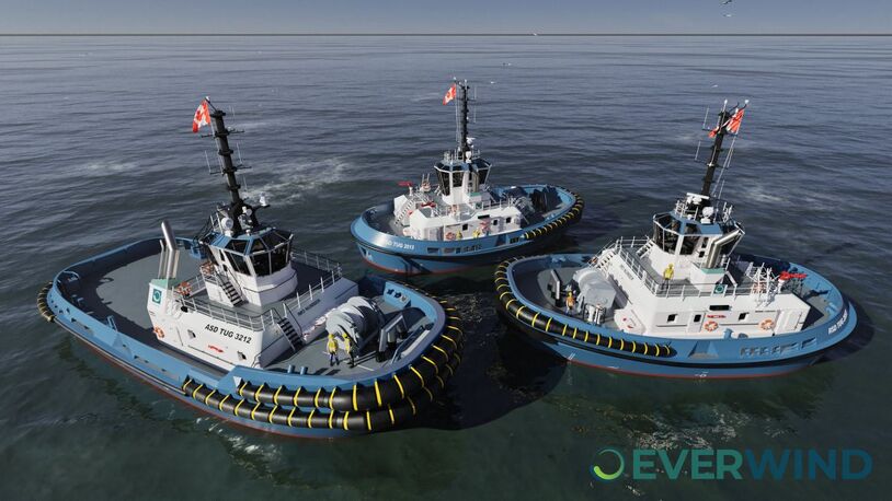 Newbuild tug fleet to assist tanker loadings at Everwind green-fuel terminal