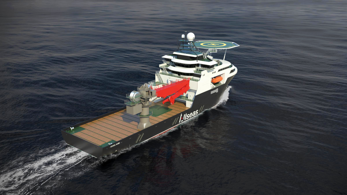 Allseas is the latest to order methanol-ready battery-hybrid OSVs