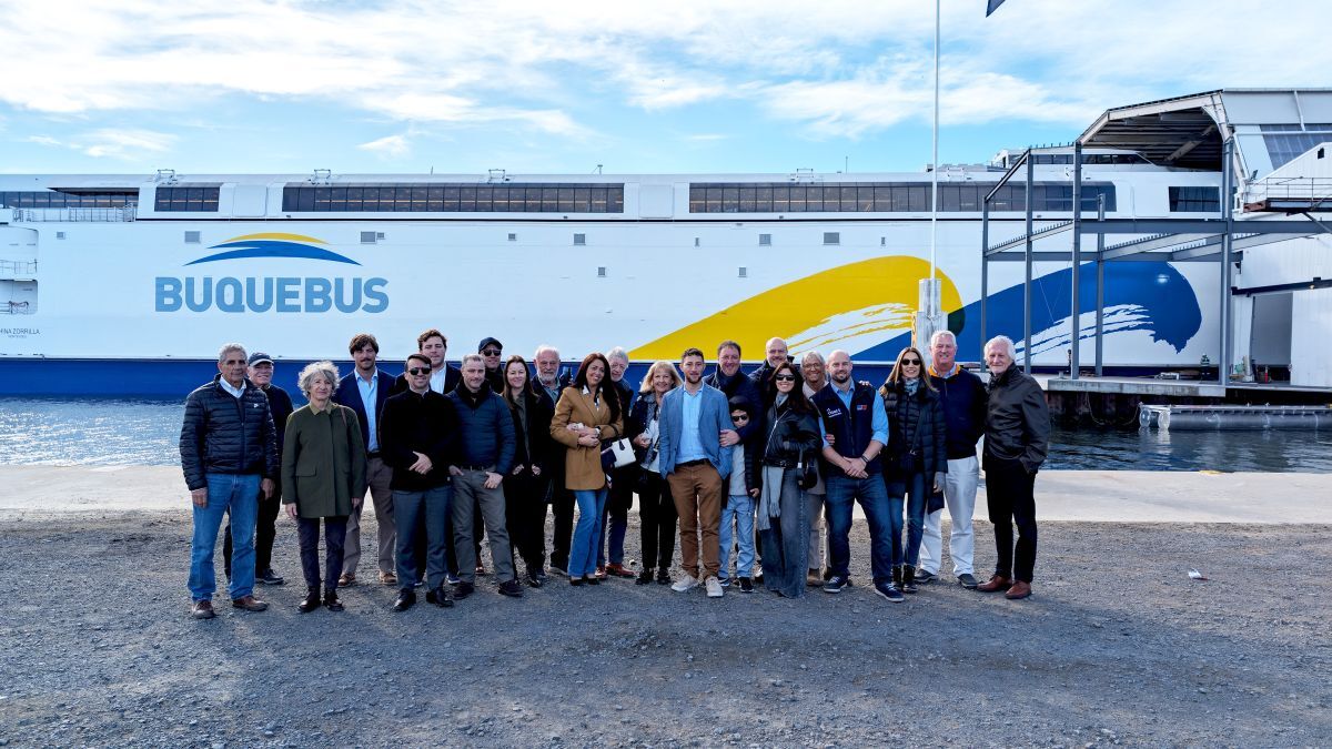 ‘Making history’: Incat launches world’s largest battery-electric ship