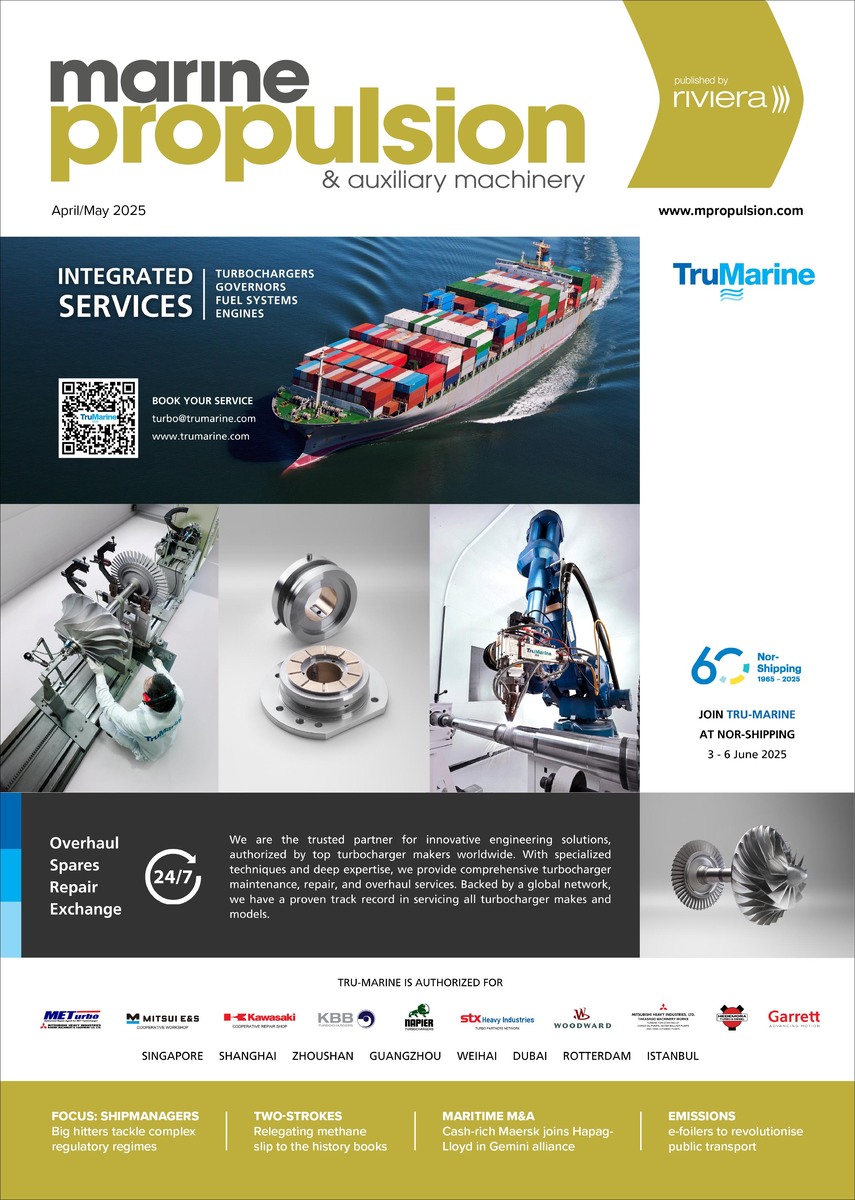 Marine Propulsion &amp; Auxiliary Machinery April/May 2025