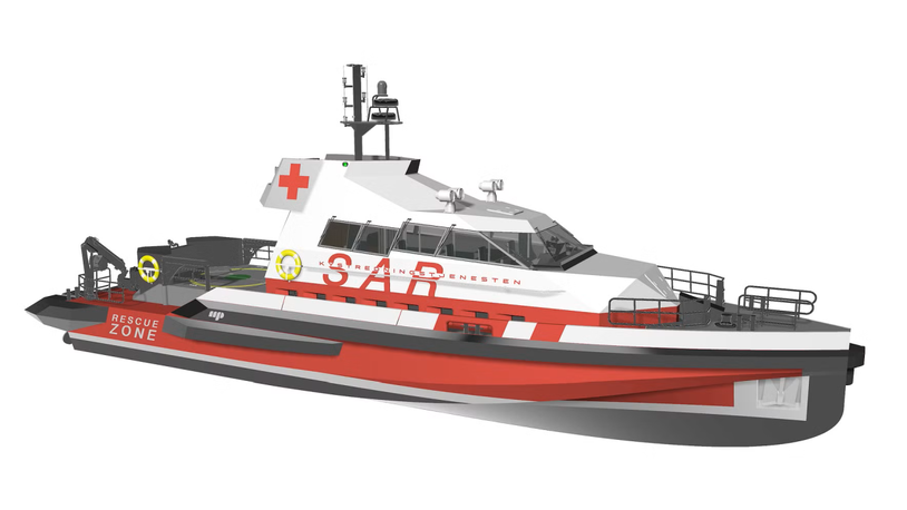 Waterjet propulsion chosen for SAR vessel newbuild series