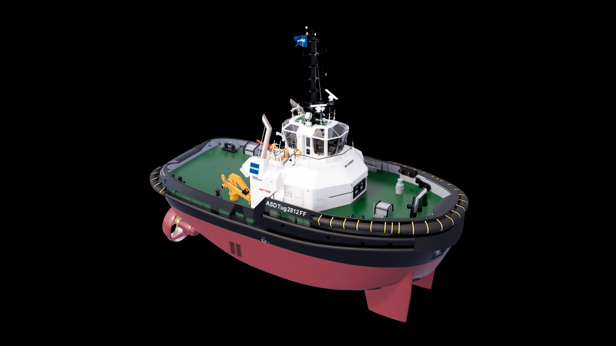 Damen develops fuel-flexible tug designs