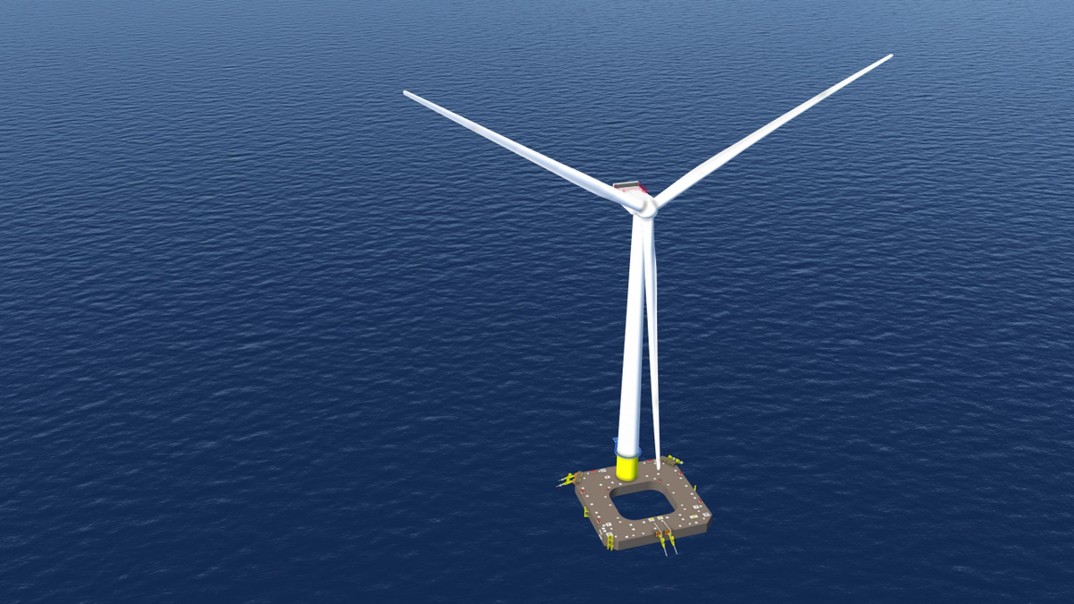 15MW+ floater secures basic design certification from DNV 