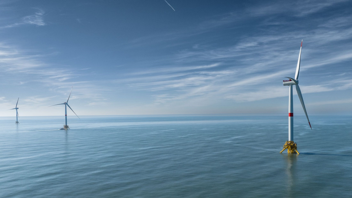 First French floating offshore windfarm fully commissioned
