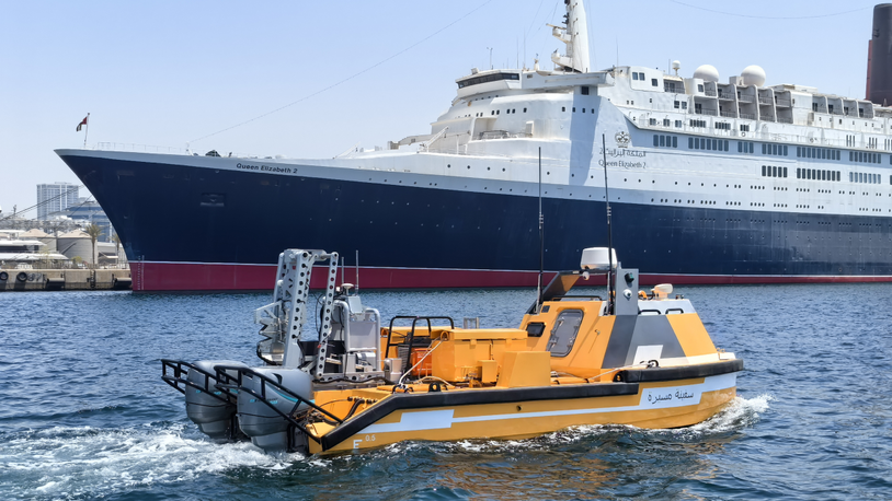Unmanned surface vessel demonstrated in UAE, another deployed offshore Africa