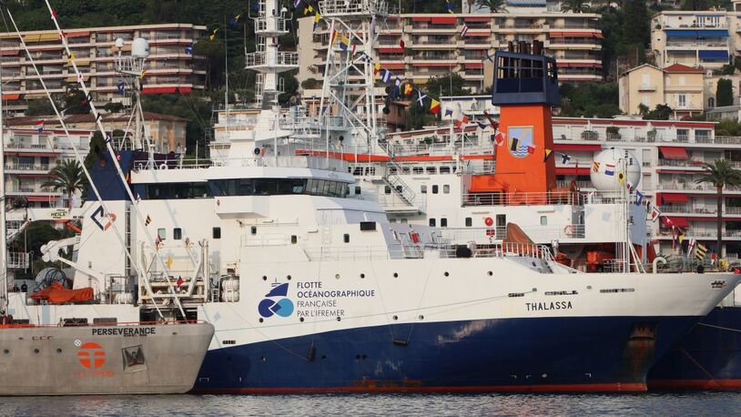 Research vessels berthed at UN World Ocean Conference 2025 (UN) 1200w