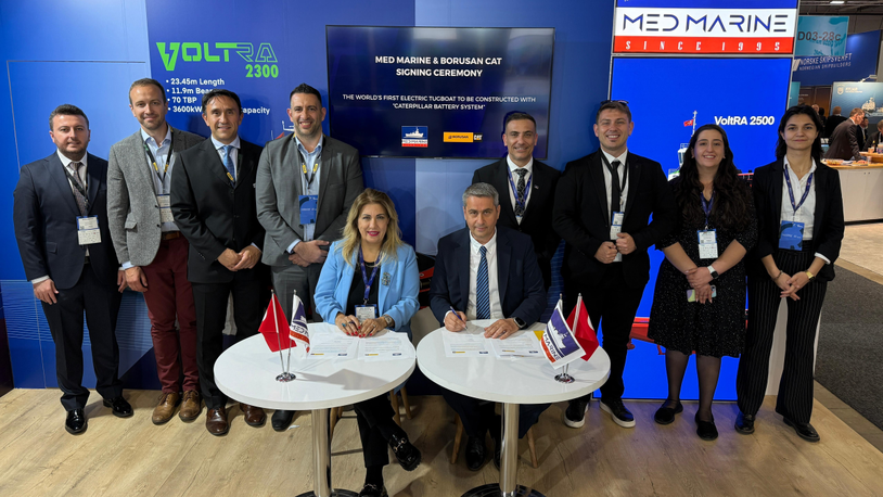Nor-Shipping: Med Marine, Caterpillar combine for first battery-hybrid tug newbuild