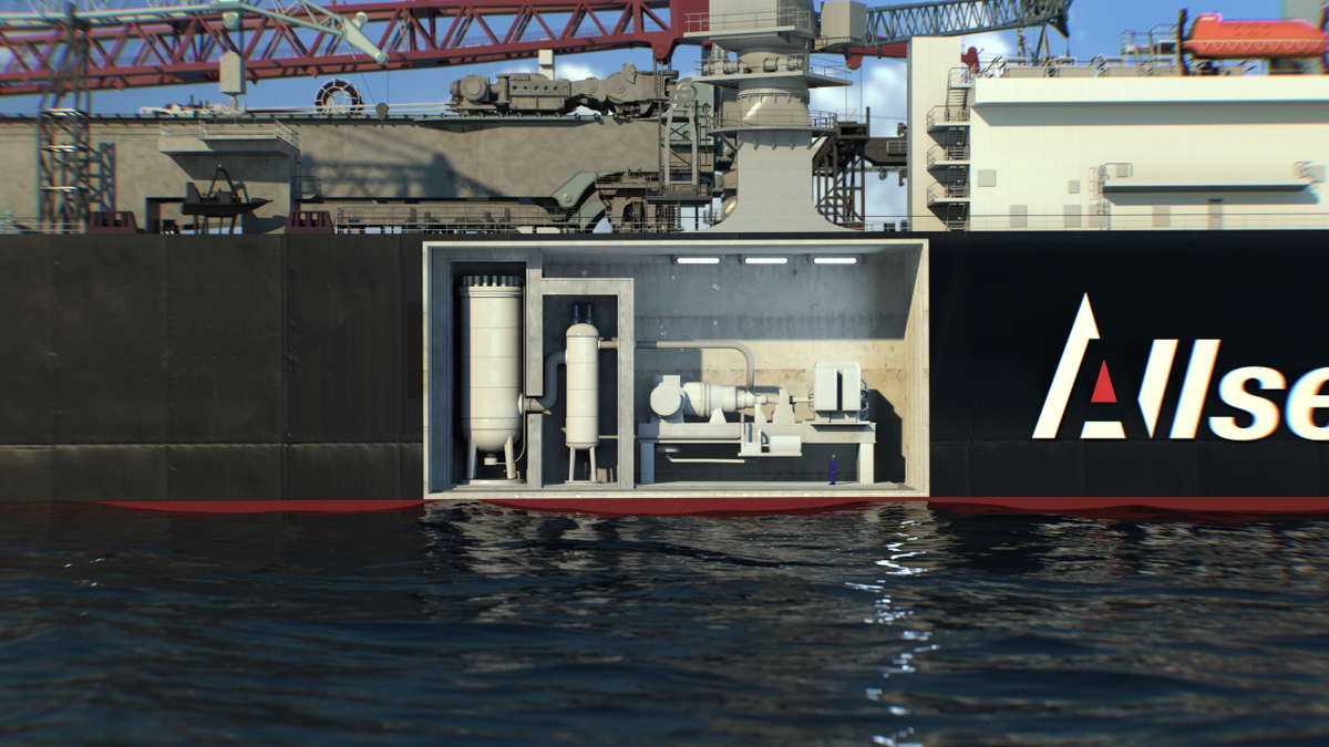 Offshore contractor Allseas ‘going nuclear’ with plan for small modular reactors