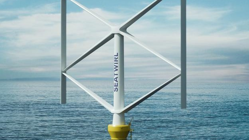SeaTwirl unveils two-bladed floating wind turbine