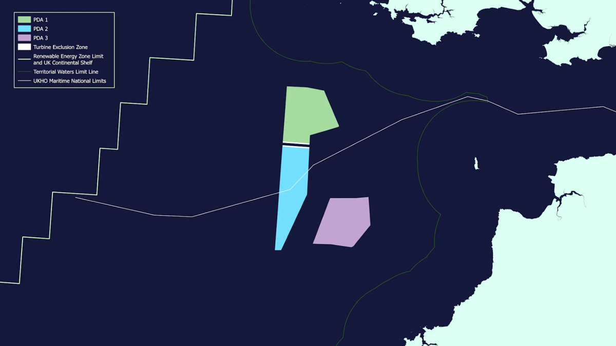 Equinor, Gwynt Glas joint venture to develop Celtic Sea floating windfarms
