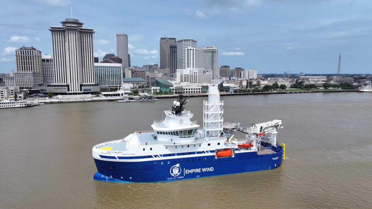 US-built service operation vessel for Equinor’s Empire Wind project launched