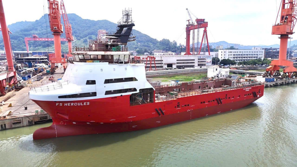 First Hercules Supply MPSV newbuild launched in China