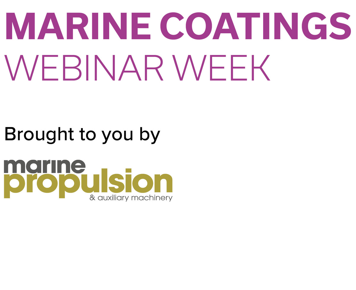 Marine Coatings Webinar Week
