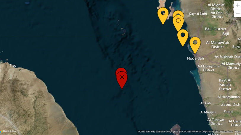 Four crew killed and more missing as second bulker comes under fire in Red Sea
