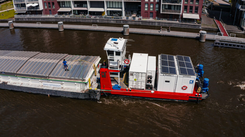 Kotug helps develop smart planning for green inland shipping