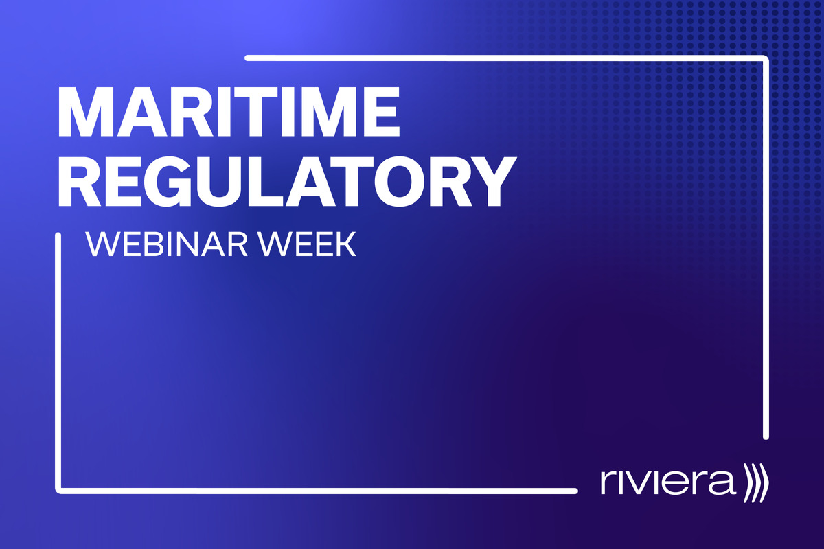 Maritime Regulatory Webinar Week 2025