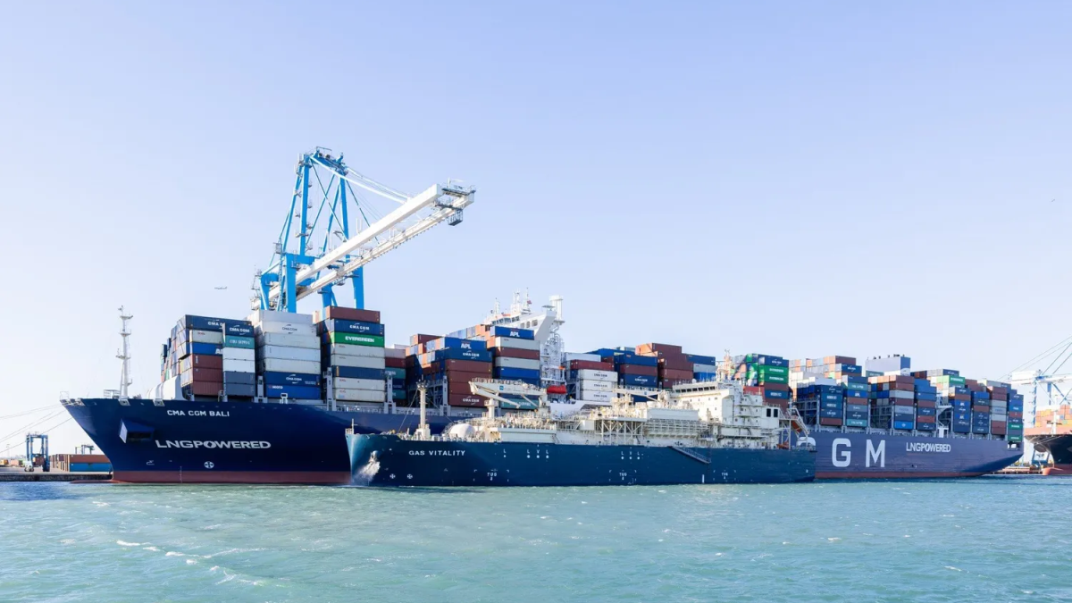 TotalEnergies, CMA CGM join on Rotterdam LNG bunker venture