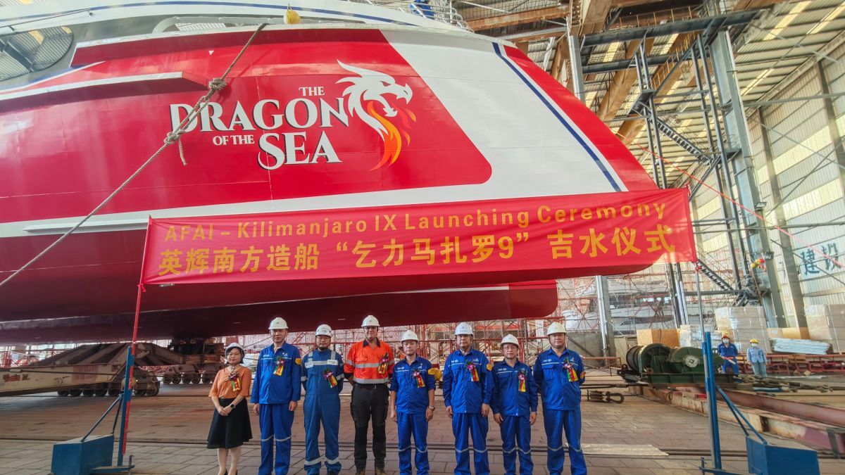 Tanzanian operator Azam Marine welcomes new ferry