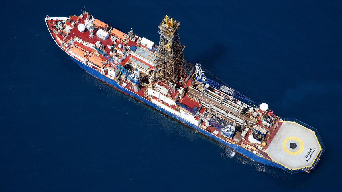 Four ultra-deepwater drillships, venerable ocean drilling vessel sold for disposal