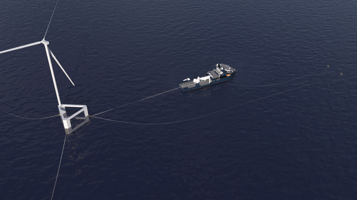 Kongsberg Maritime unveils simplified mooring systems for floating wind