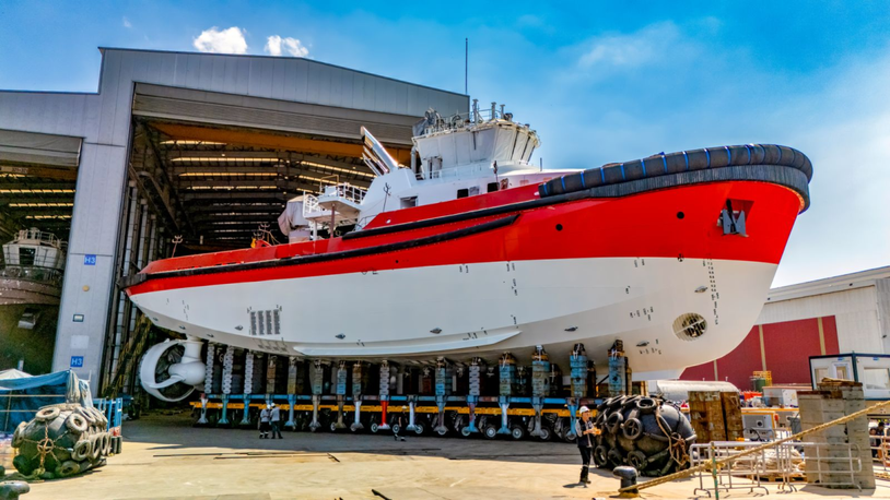 Sanmar launches world’s first methanol-powered escort tug